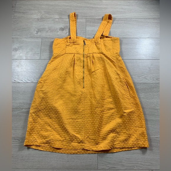 See By Chloe Orange Bow Square Neckline Mini Dress - Picture 5 of 12